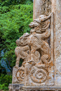 A scenic view of Weifang Hengwangfu Shifang