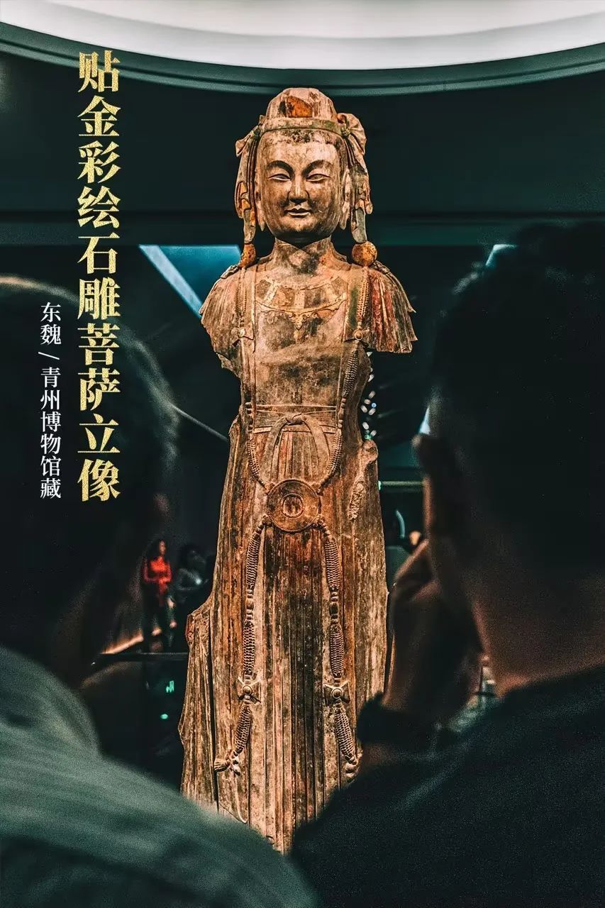 A scenic view of Weifang Qingzhou Longxingsi Yizhi