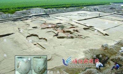 A scenic view of Weifang Shuangwangcheng Yanye Yizhiqun