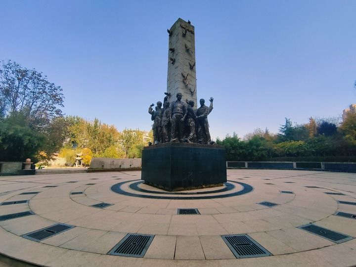 A scenic view of Weifang Weixian Xifang Qiaomin Jizhongying Jiuzhi