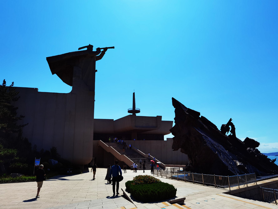 A scenic view of Weihai Liugongdao Jiawu Zhanzheng Jiniandi