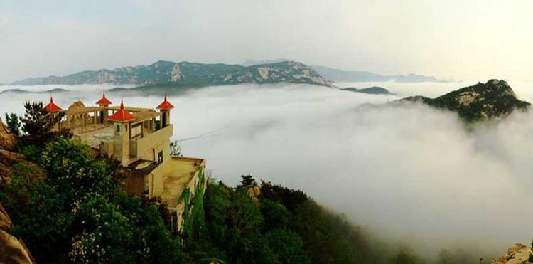 A scenic view of Weihai Shengjingshan Moya