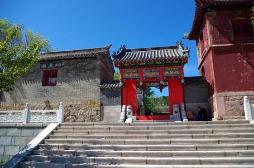 A scenic view of Weihai Shengjingshan Moya