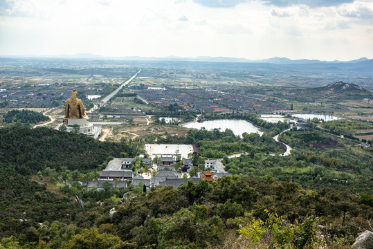 A scenic view of Weihai Shengjingshan Moya