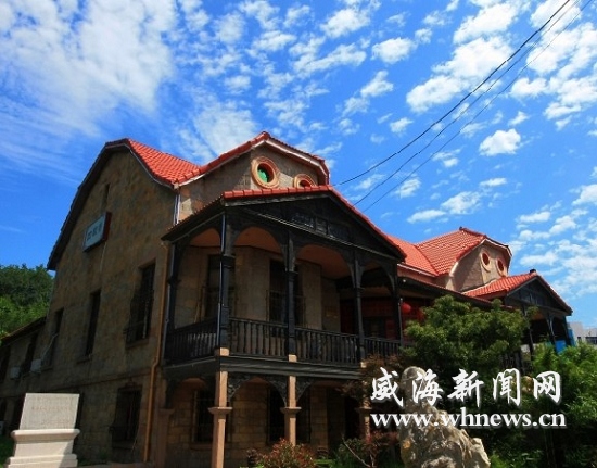 A scenic view of Weihai Yingshi Jianzhu