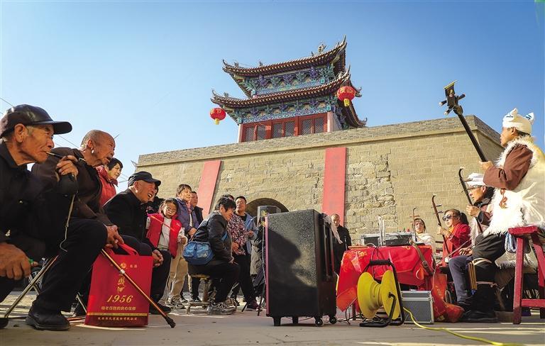 A scenic view of Weinan Beiying Miao
