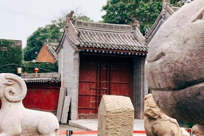 A scenic view of Weinan Beiying Miao