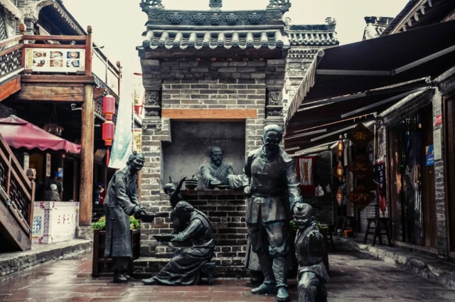 A scenic view of Weinan Beiying Miao