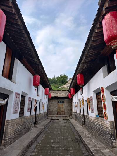 A scenic view of Weinan Dangjia Village Ancient Buildings