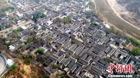 A scenic view of Weinan Dangjia Village Ancient Buildings