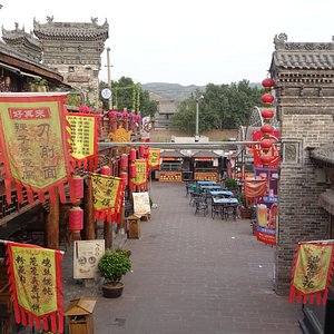 A scenic view of Weinan Fawang Temple