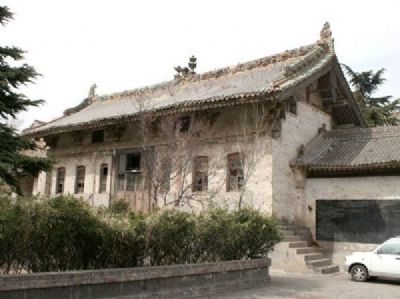 A scenic view of Weinan Fawang Temple