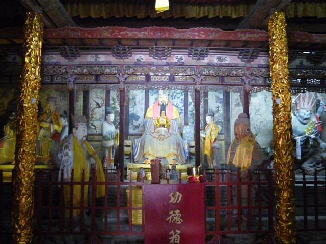 A scenic view of Weinan Hancheng Dayu Temple