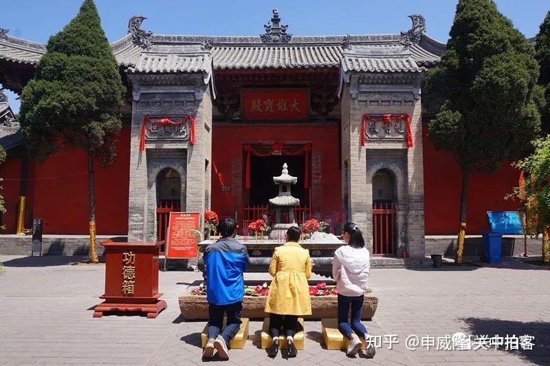 A scenic view of Weinan Hancheng Puzhao Temple