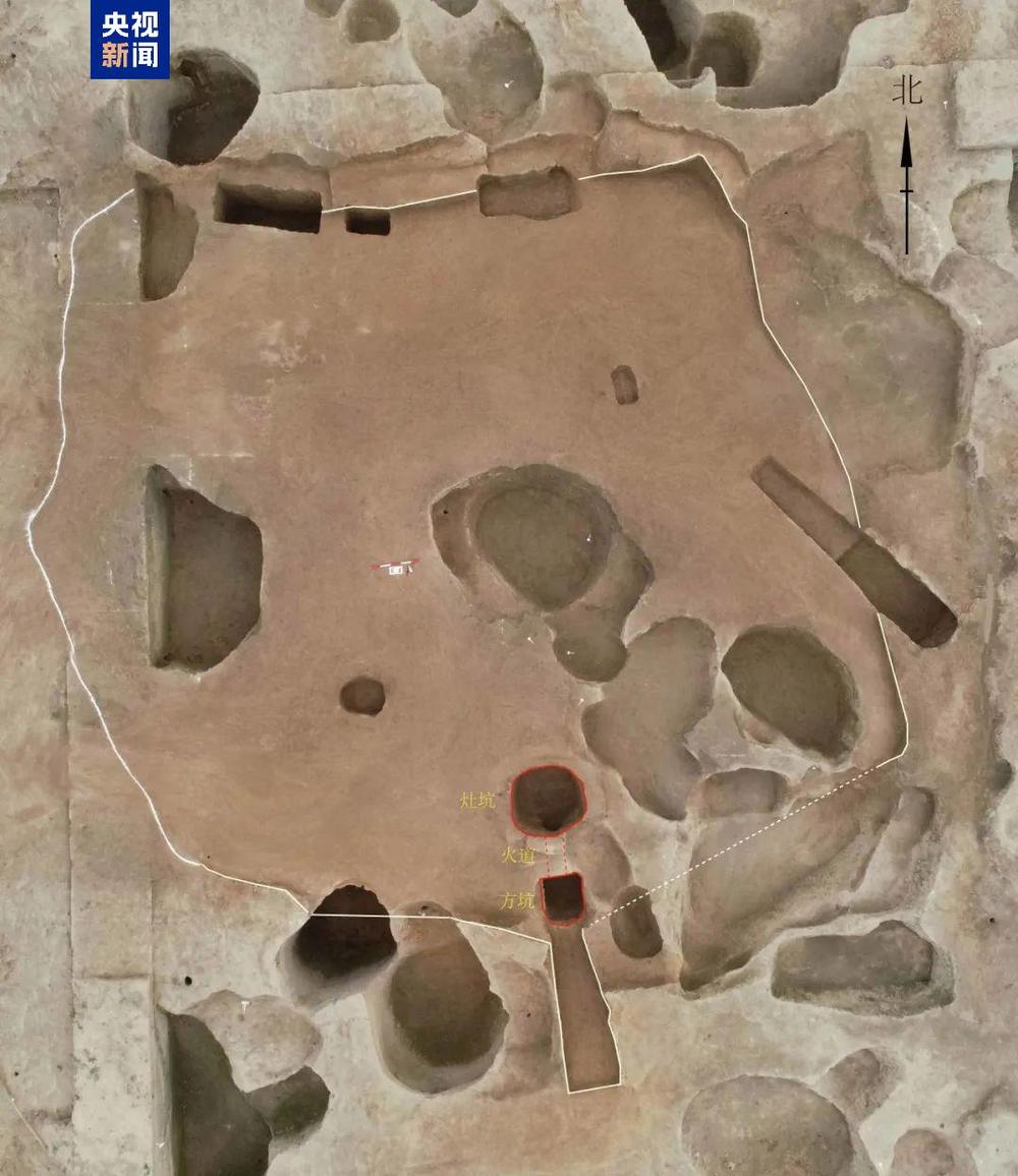 A scenic view of Weinan Hengzhen Site