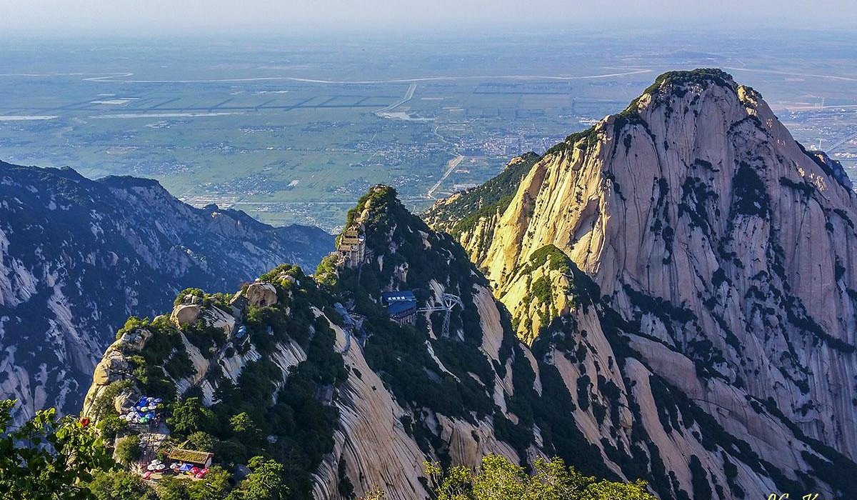 A scenic view of Weinan Hengzhen Site
