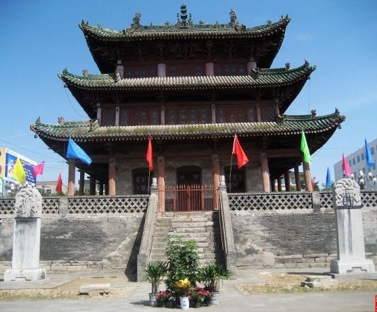 A scenic view of Weinan Heyang Confucian Temple