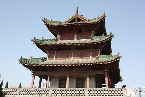 A scenic view of Weinan Heyang Confucian Temple