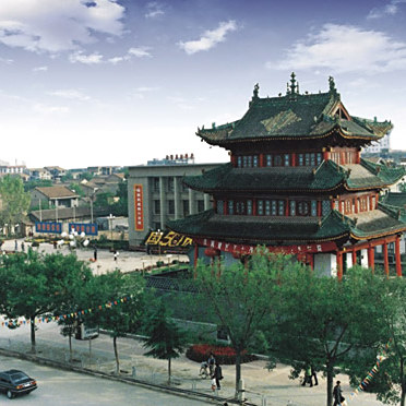 A scenic view of Weinan Heyang Confucian Temple