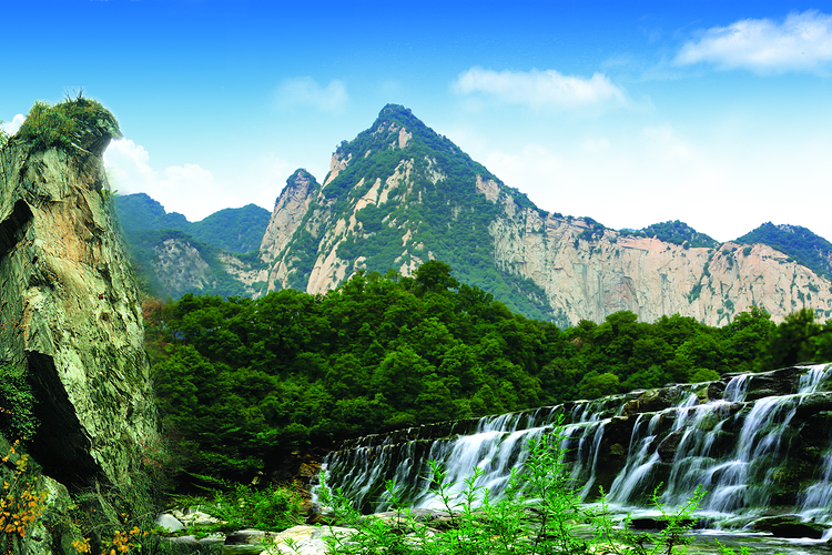 A scenic view of Weinan Jingshi Granary Site