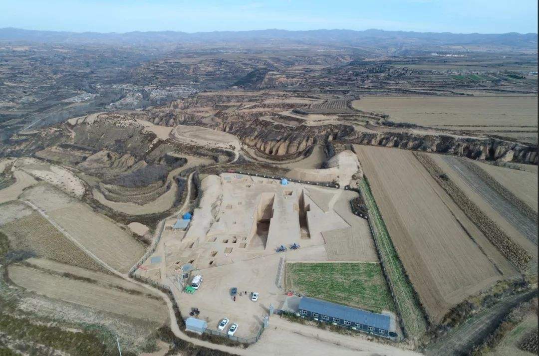 A scenic view of Weinan Liangdaicun Site