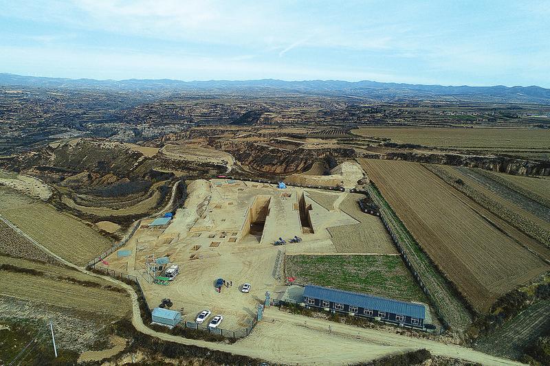 A scenic view of Weinan Liangzhou Site