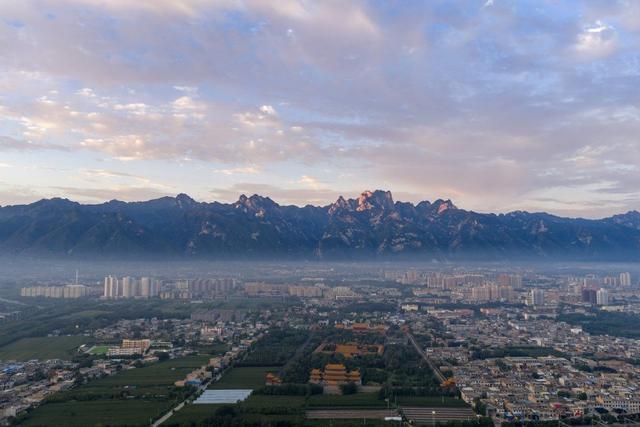 A scenic view of Weinan Nansha Site