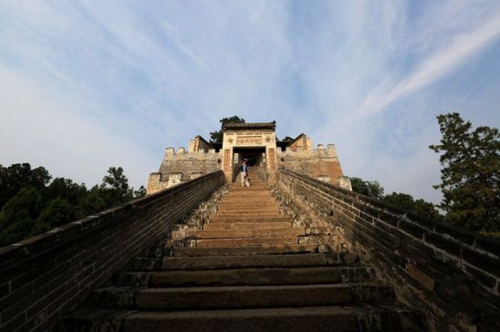 A scenic view of Weinan Sima Qian Tomb And Shrine