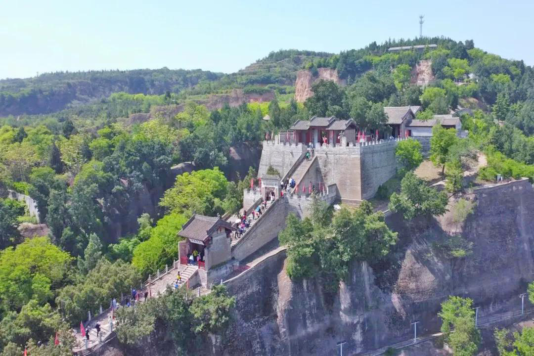 A scenic view of Weinan Sima Qian Tomb And Shrine