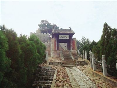 A scenic view of Weinan Sima Qian Tomb And Shrine