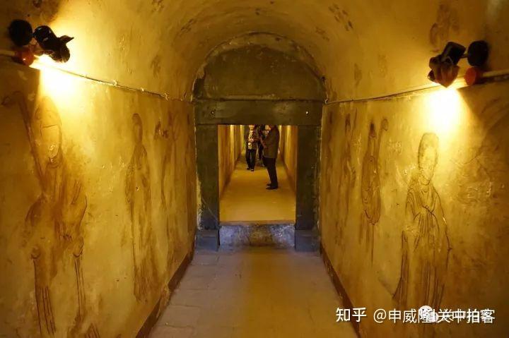 A scenic view of Weinan Tang Huiling Mausoleum