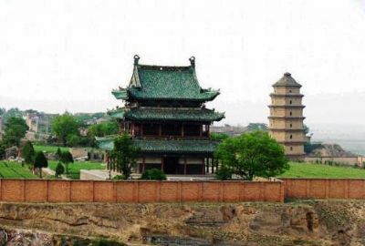 A scenic view of Weinan Tianshuigou Site