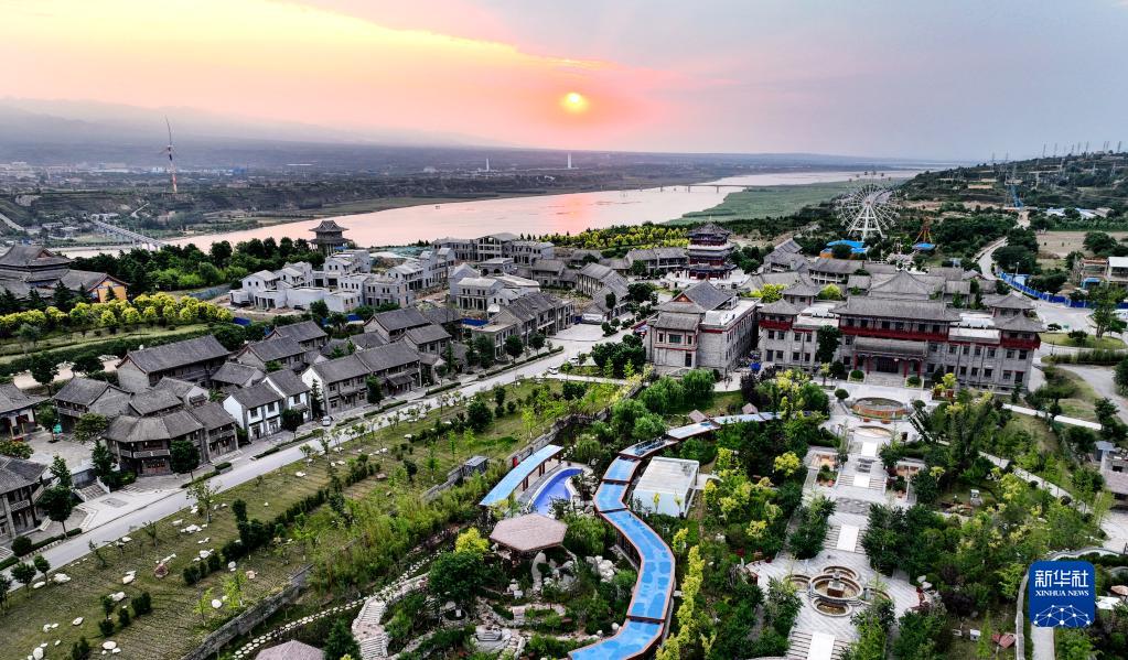 A scenic view of Weinan Tongguan Ancient City Site