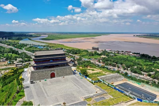 A scenic view of Weinan Tongguan Ancient City Site