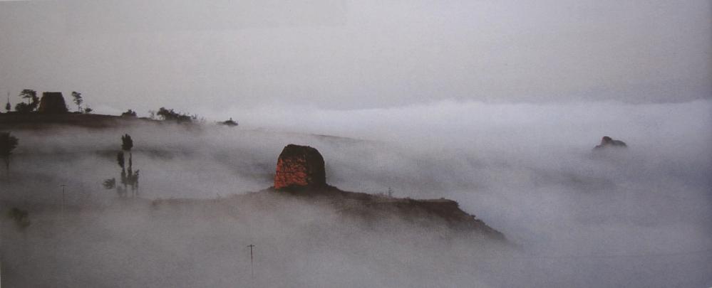 A scenic view of Weinan Twelve Liancheng Beacon Towers Site