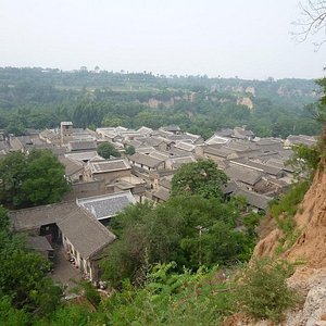A scenic view of Weinan Wei Great Wall Site