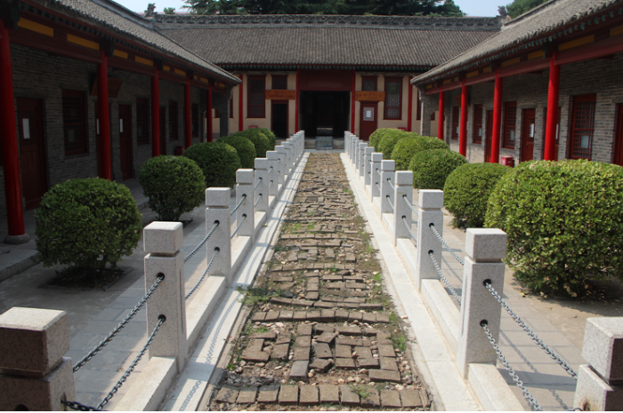 A scenic view of Weinan Weihua Uprising Site