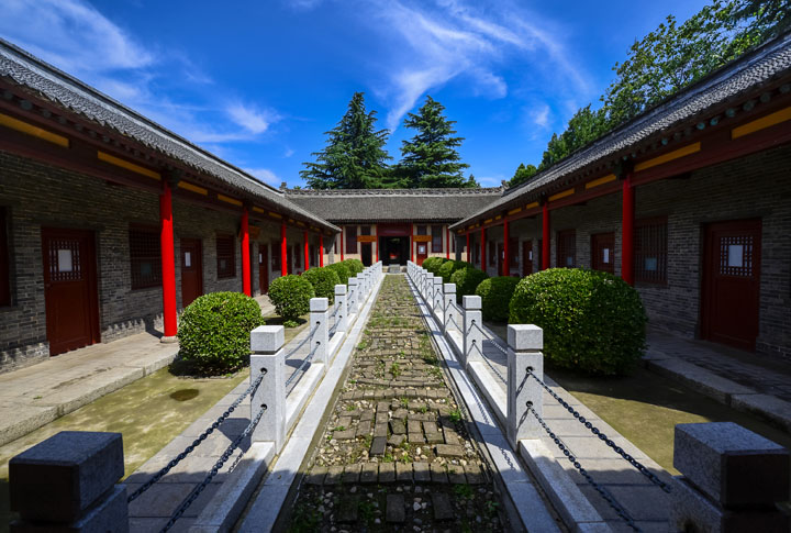 A scenic view of Weinan Weihua Uprising Site