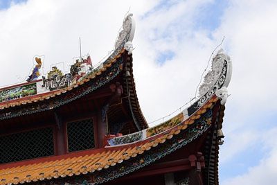 A scenic view of Weinan Xuanwu Temple