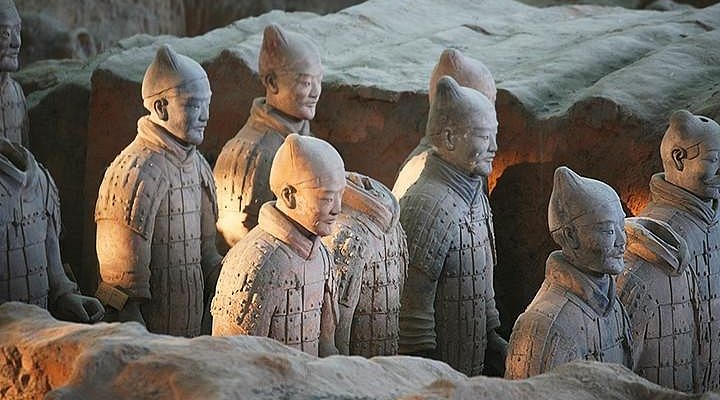 A scenic view of Weinan Xuanwu Temple