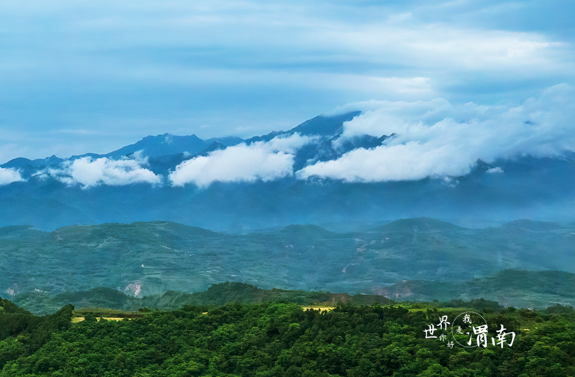 A scenic view of Weinan Yongyuanling Mausoleum