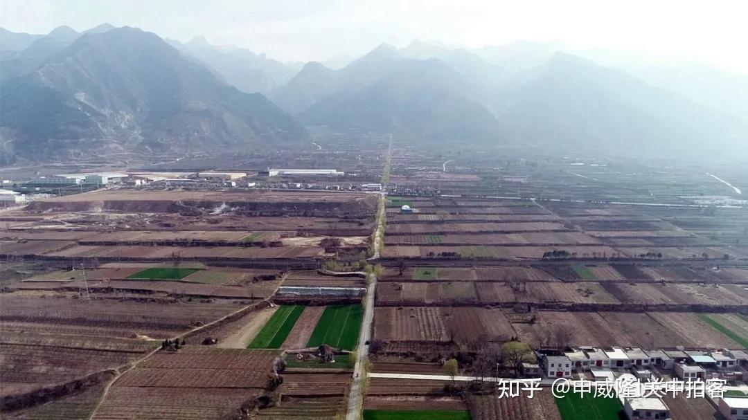A scenic view of Weinan Yuanjun Miao And Quanhu Cun Site