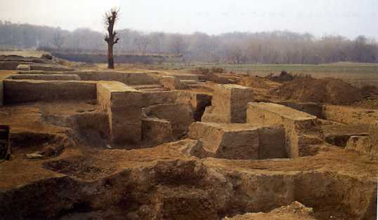 A scenic view of Weinan Yuanjun Miao And Quanhu Cun Site