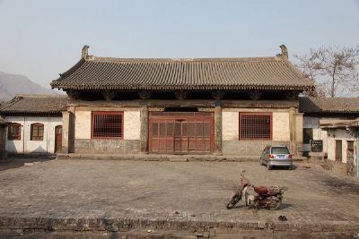 A scenic view of Weinan Yuhuang Houtu Temple