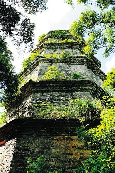 A scenic view of Wenchang Doubing Ta