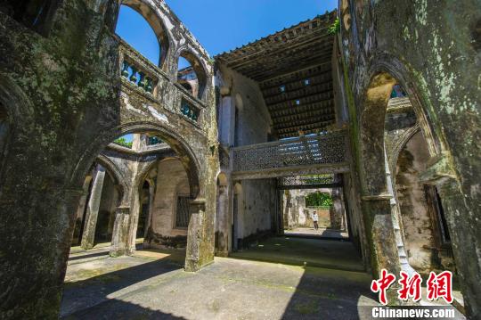 A scenic view of Wenchang Fujia Zhai
