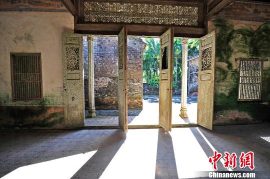 A scenic view of Wenchang Hanjia Zhai