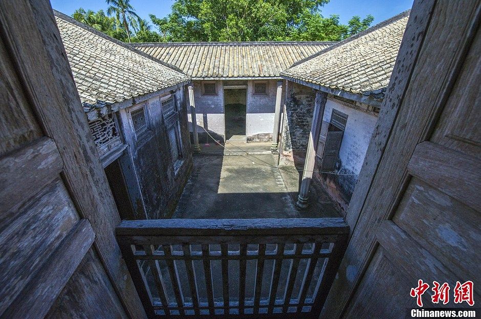 A scenic view of Wenchang Hanjia Zhai