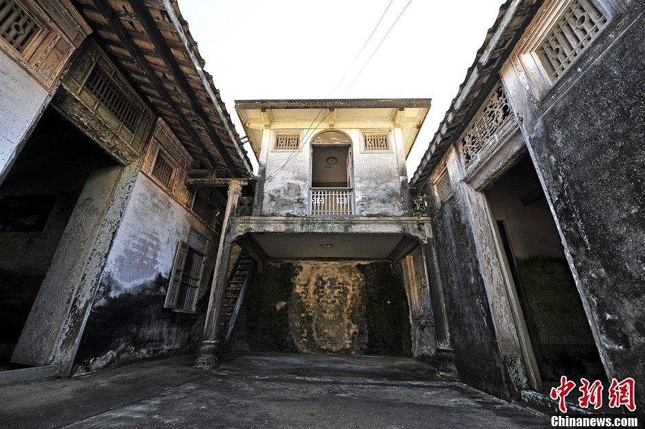 A scenic view of Wenchang Hanjia Zhai