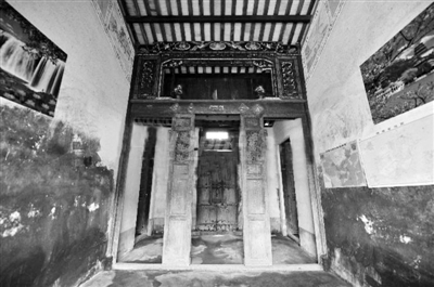 A scenic view of Wenchang Hanjia Zhai